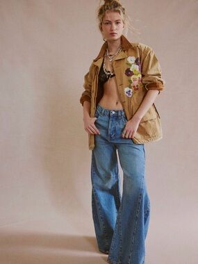 We The Free Eden High Slouchy Flare Jean
